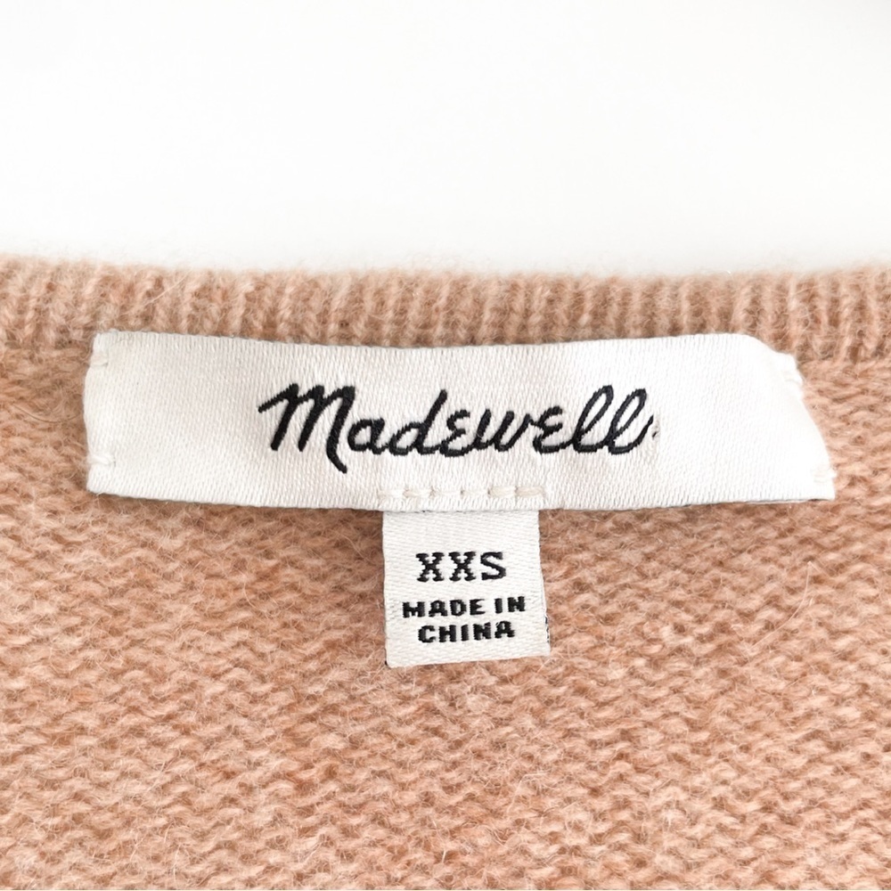 Madewell Ruffle Sleeve Merino Wool Sweater - Picture 4 of 10